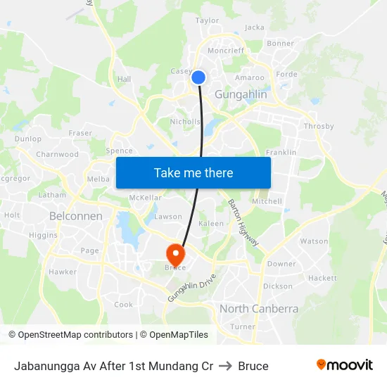 Jabanungga Av After 1st Mundang Cr to Bruce map