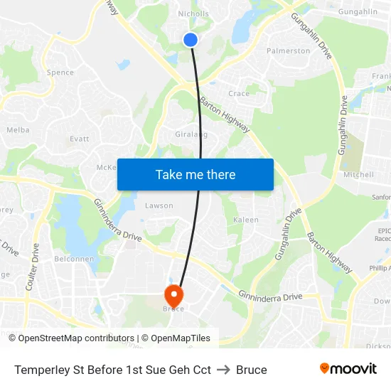 Temperley St Before 1st Sue Geh Cct to Bruce map