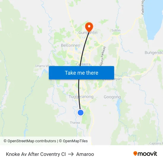 Knoke Av After Coventry Cl to Amaroo map