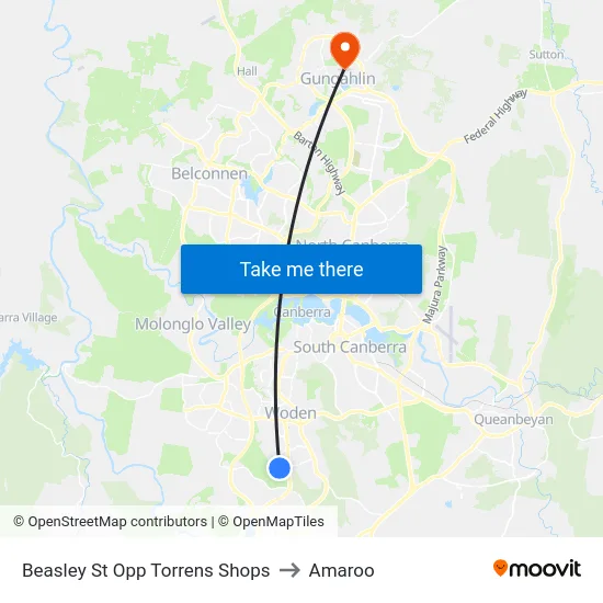 Beasley St Opp Torrens Shops to Amaroo map
