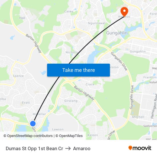 Dumas St Opp 1st Bean Cr to Amaroo map