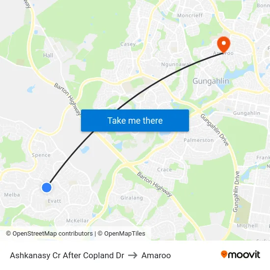 Ashkanasy Cr After Copland Dr to Amaroo map