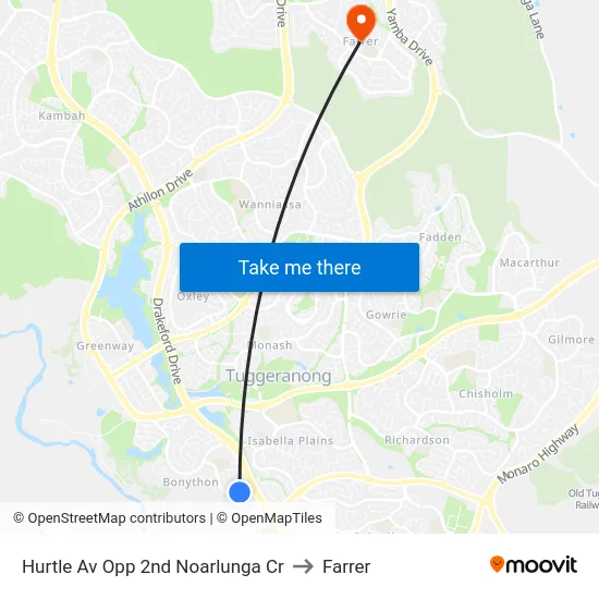 Hurtle Av Opp 2nd Noarlunga Cr to Farrer map
