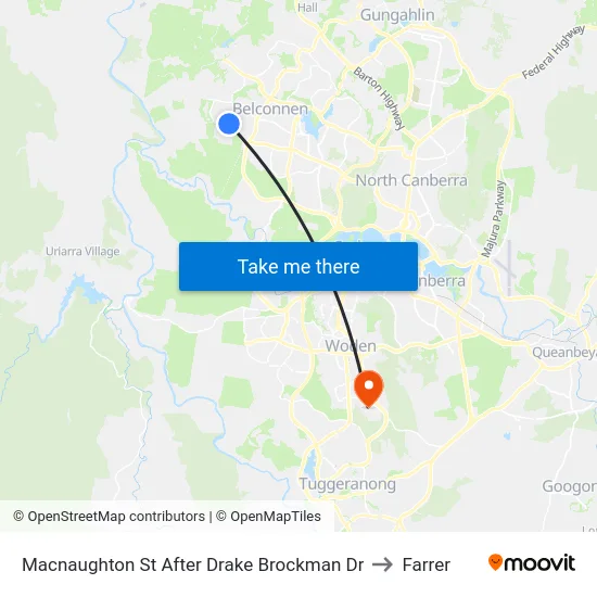 Macnaughton St After Drake Brockman Dr to Farrer map