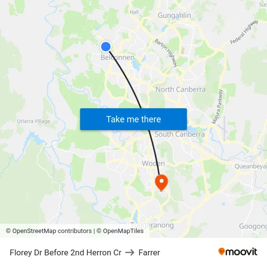 Florey Dr Before 2nd Herron Cr to Farrer map