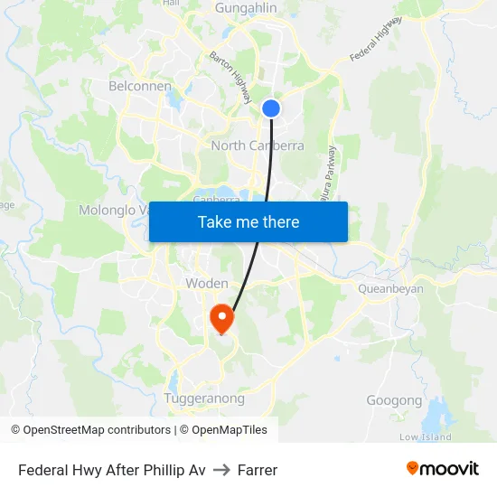 Federal Hwy After Phillip Av to Farrer map