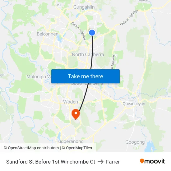 Sandford St Before 1st Winchombe Ct to Farrer map