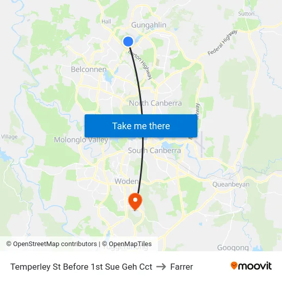 Temperley St Before 1st Sue Geh Cct to Farrer map