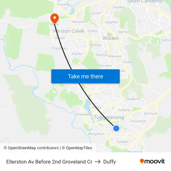 Ellerston Av Before 2nd Groveland Cr to Duffy map