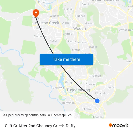 Clift Cr After 2nd Chauncy Cr to Duffy map