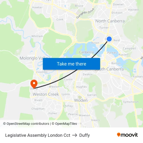 Legislative Assembly London Cct to Duffy map