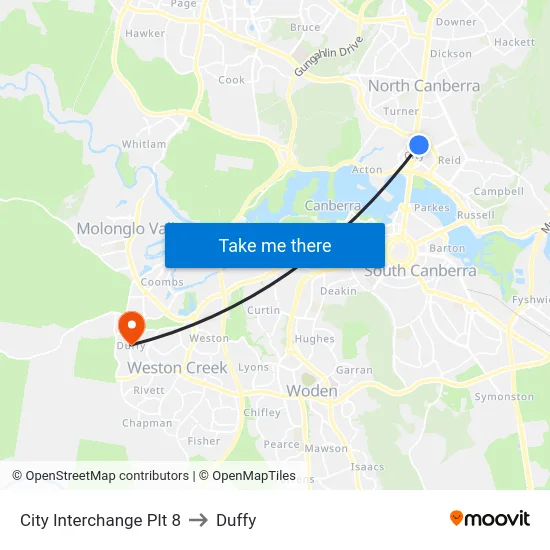 City Interchange Plt 8 to Duffy map