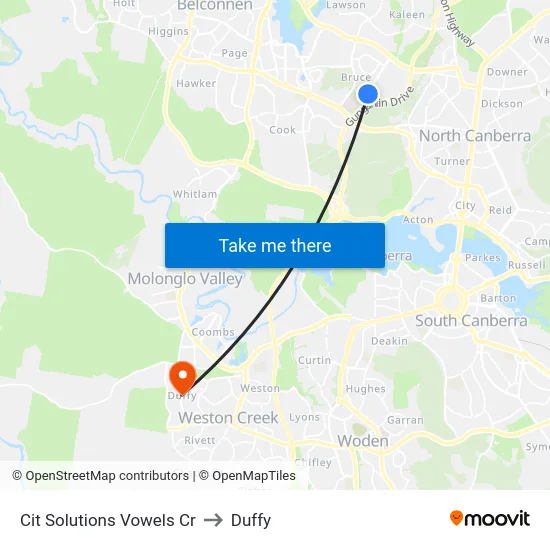 Cit Solutions Vowels Cr to Duffy map