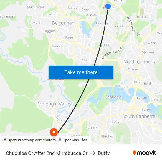 Chuculba Cr After 2nd Mirrabucca Cr to Duffy map