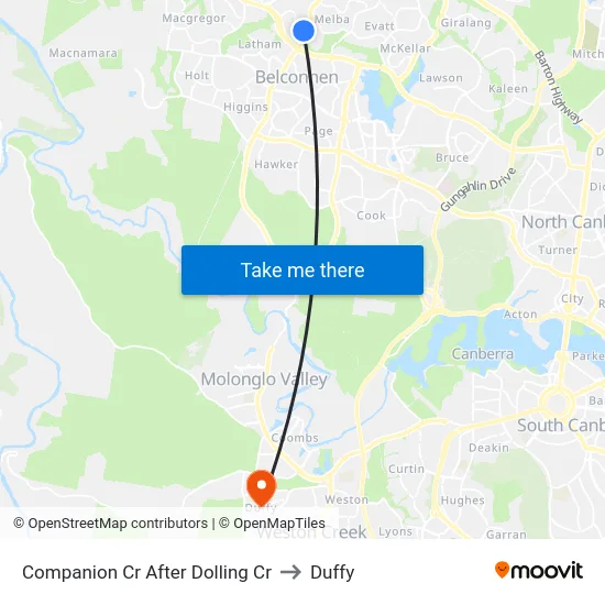 Companion Cr After Dolling Cr to Duffy map