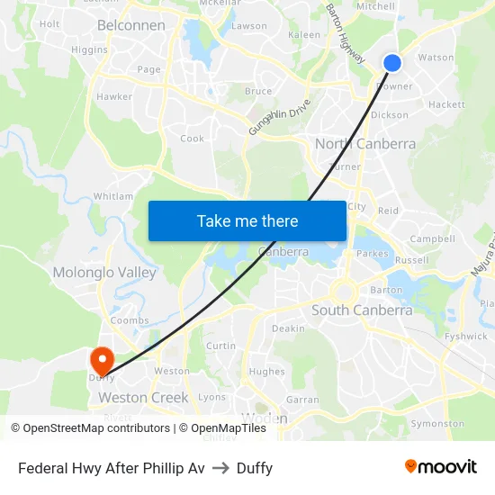 Federal Hwy After Phillip Av to Duffy map