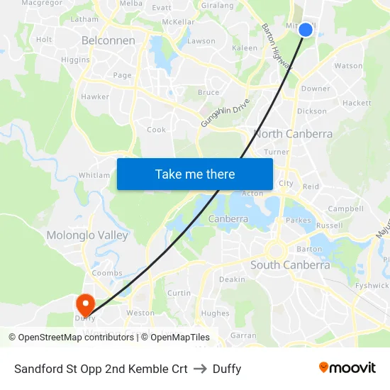 Sandford St Opp 2nd Kemble Crt to Duffy map