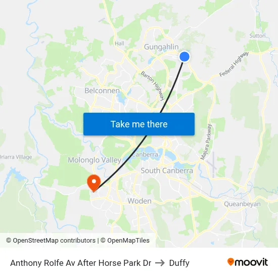 Anthony Rolfe Av After Horse Park Dr to Duffy map