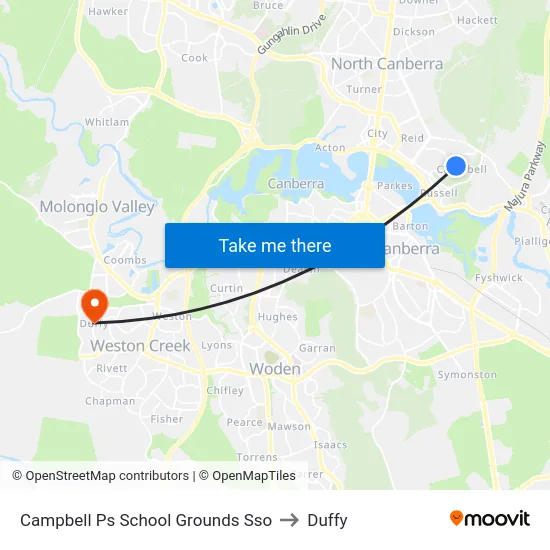 Campbell Ps School Grounds Sso to Duffy map