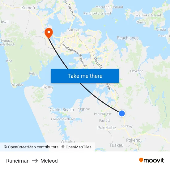 Runciman to Mcleod map