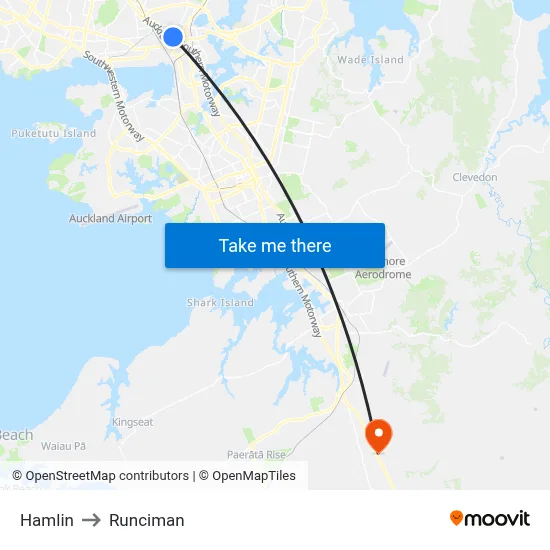 Hamlin to Runciman map