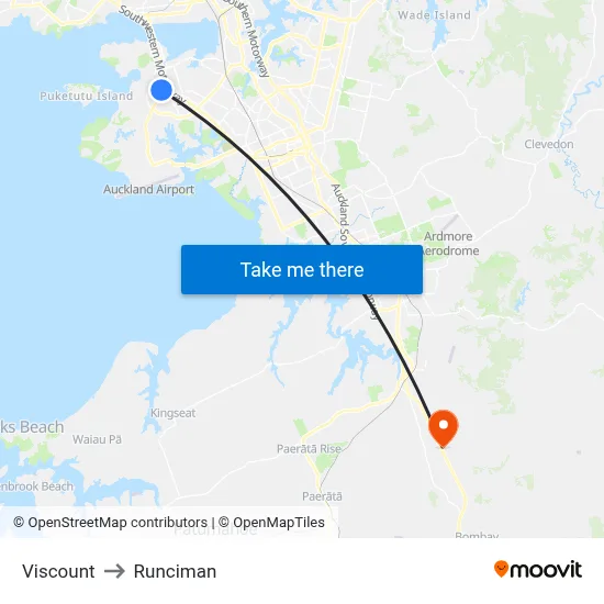 Viscount to Runciman map