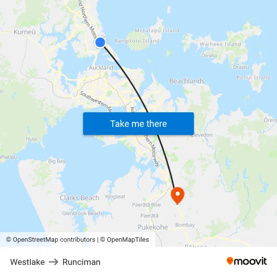 Westlake to Runciman map