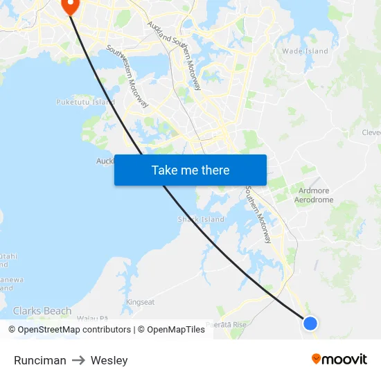 Runciman to Wesley map