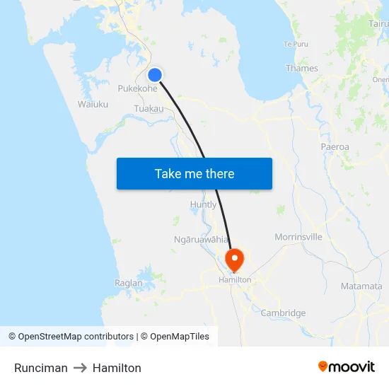 Runciman to Hamilton map