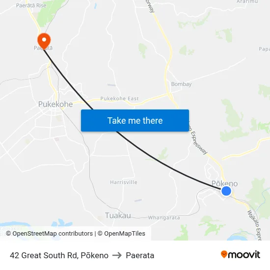 42 Great South Rd, Pōkeno to Paerata map