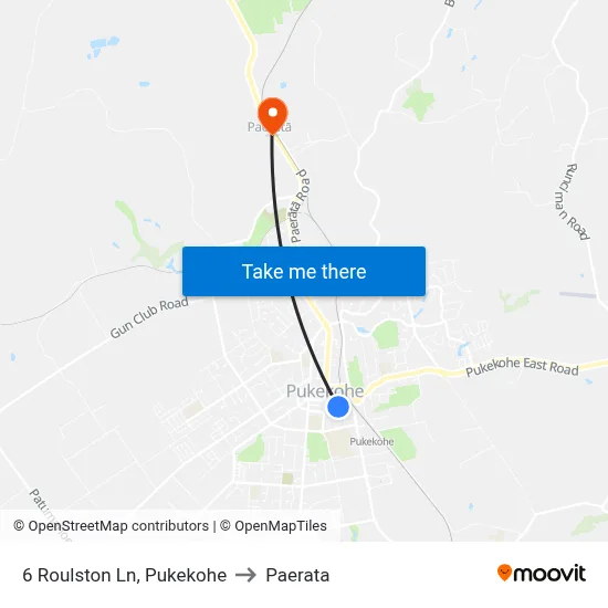 6 Roulston Ln, Pukekohe to Paerata map