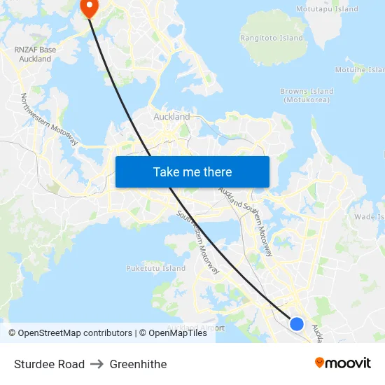 Sturdee Road to Greenhithe map