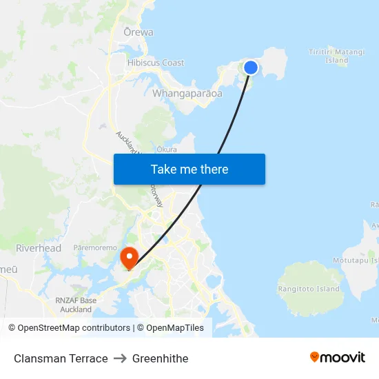 Clansman Terrace to Greenhithe map