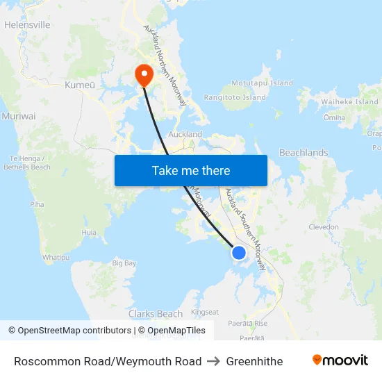Roscommon Road/Weymouth Road to Greenhithe map