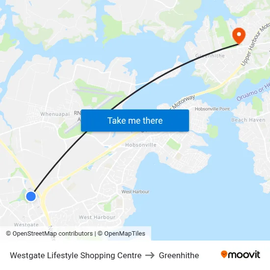 Westgate Lifestyle Shopping Centre to Greenhithe map