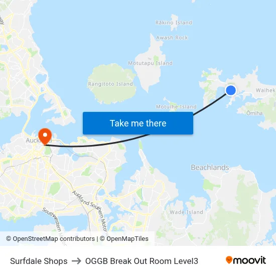 Surfdale Shops to OGGB Break Out Room Level3 map