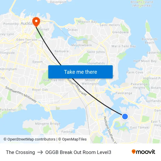 The Crossing to OGGB Break Out Room Level3 map