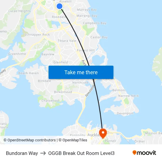 Bundoran Way to OGGB Break Out Room Level3 map