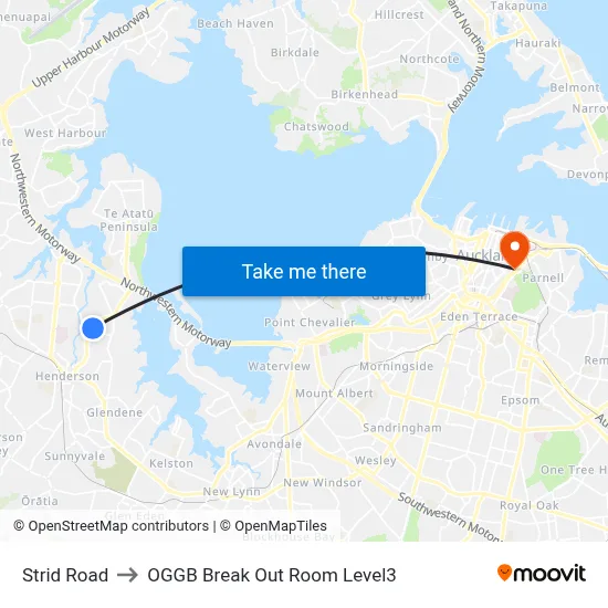 Strid Road to OGGB Break Out Room Level3 map