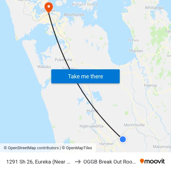 1291 Sh 26, Eureka (Near Eureka Rd) to OGGB Break Out Room Level3 map