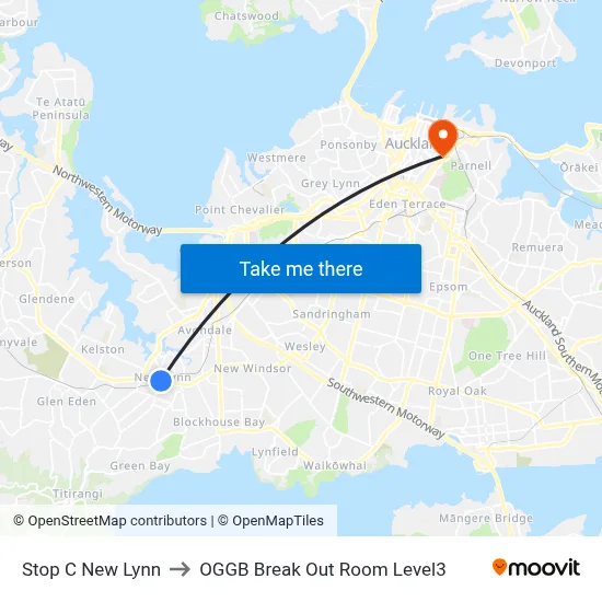 Stop C New Lynn to OGGB Break Out Room Level3 map