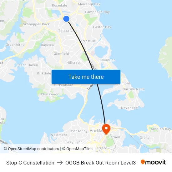 Stop C Constellation to OGGB Break Out Room Level3 map