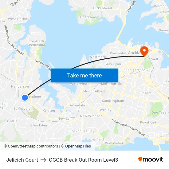 Jelicich Court to OGGB Break Out Room Level3 map