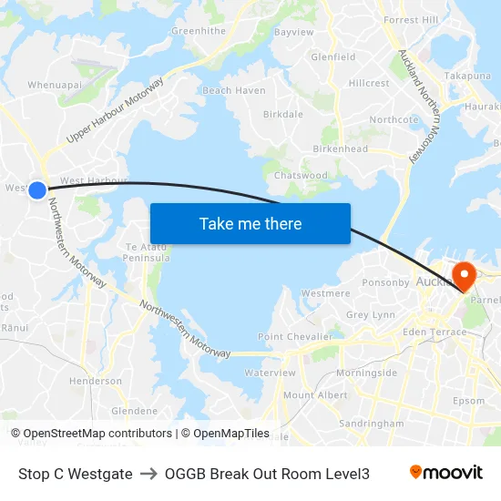 Stop C Westgate to OGGB Break Out Room Level3 map