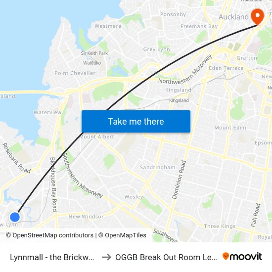 Lynnmall - the Brickworks to OGGB Break Out Room Level3 map