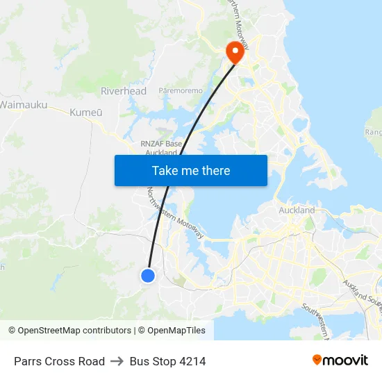 Parrs Cross Road to Bus Stop 4214 map