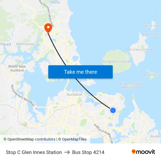 Stop C Glen Innes Station to Bus Stop 4214 map