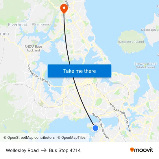 Wellesley Road to Bus Stop 4214 map