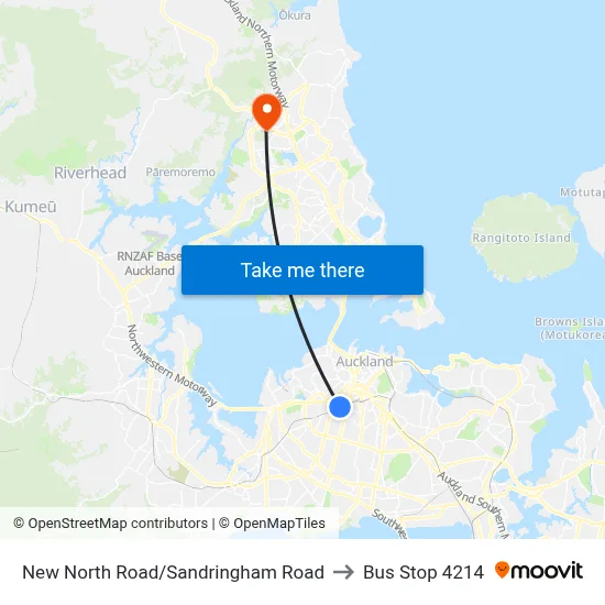 New North Road/Sandringham Road to Bus Stop 4214 map