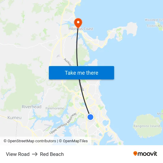 View Road to Red Beach map